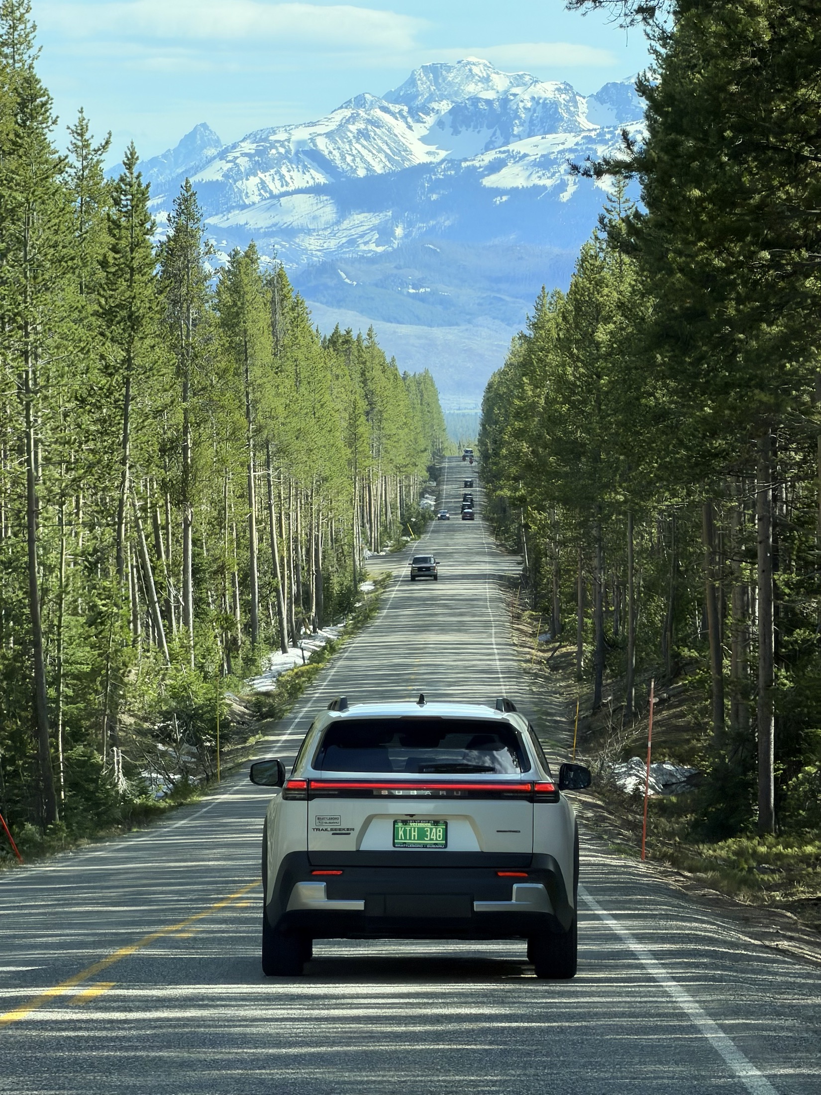 Grand Teton mountain landscape